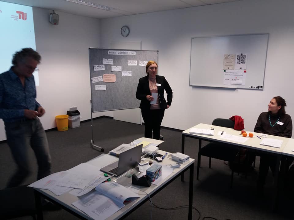 Dean of the Faculty of Economics, Business and Management - Prof. Nona Gelitashvili at the Berlin Technical University